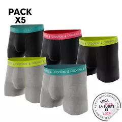 Pack X5 Boxer Clásicos Surtidos