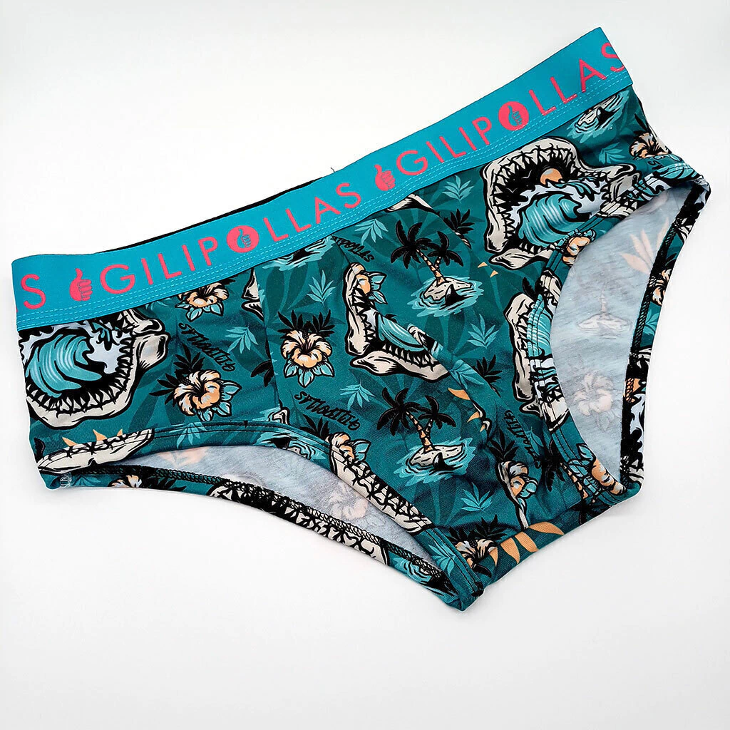Slip Adulto Estampado Shark Bite