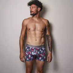Boxer Adulto Estampado Tropical Death, foto 2 de 4