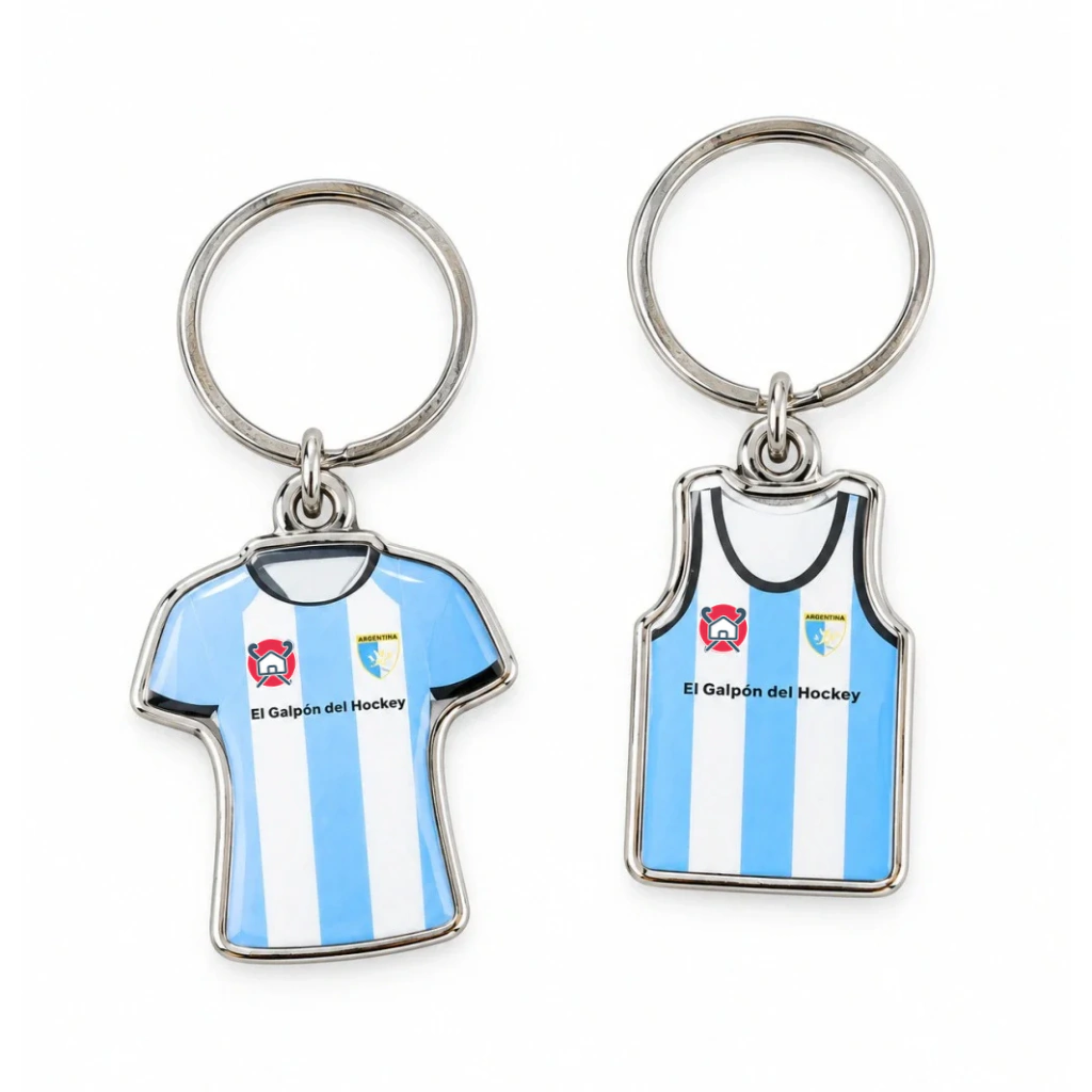 Llavero camiseta argentina metalico