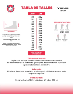 Calzado reves hydra rosa claro, foto 3 de 4