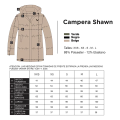 Campera reves shawn, foto 4 de 4