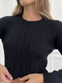 Sweater Crop Top Lanilla FLORE, foto 4 de 8