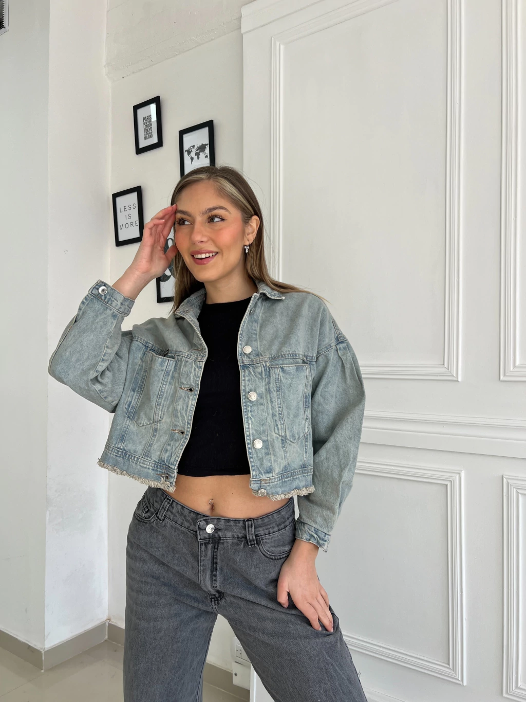 Campera de Jean rígida NEWPORT