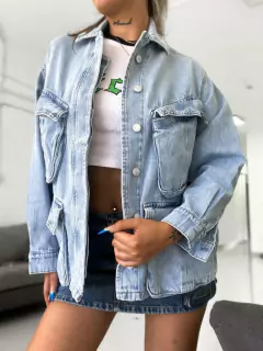 Campera de jean cargo Austin, foto 1 de 4