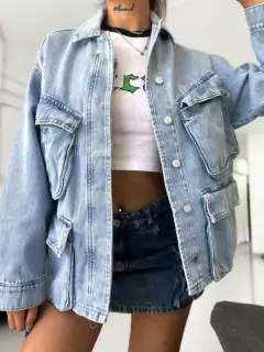 Campera de jean cargo Austin, foto 4 de 4