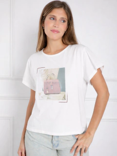 Remera Estampada "Bolso Chic", foto 1 de 9