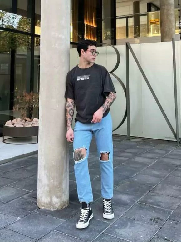 Jean de hombre Mom Justin