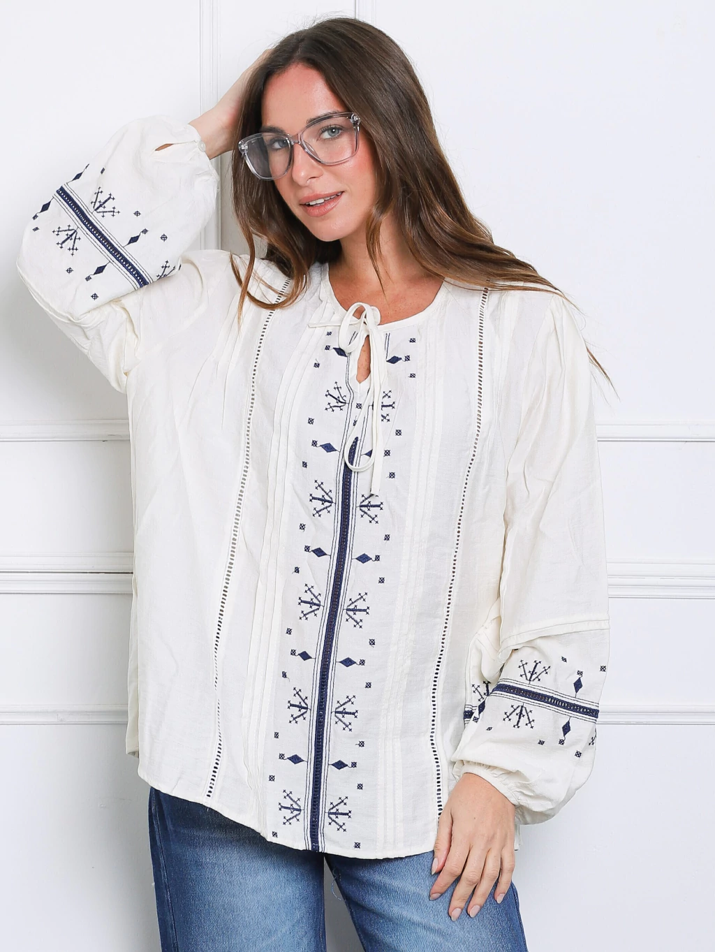 Blusa ZAIR Bordada