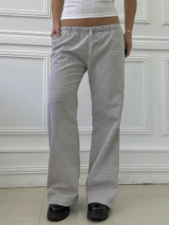 Pantalón Liviano de Lino Rayado, foto 2 de 11
