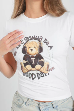 Remera Baby tee "Oso", foto 2 de 6