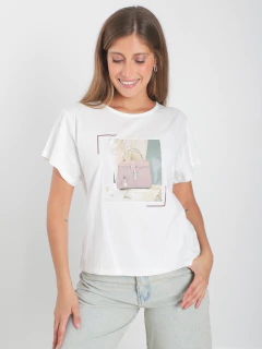 Remera Estampada "Bolso Chic", foto 4 de 9