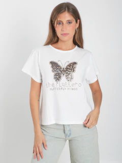Remera Estampada "MARIPOSA ANIMAL PRINT", foto 2 de 7
