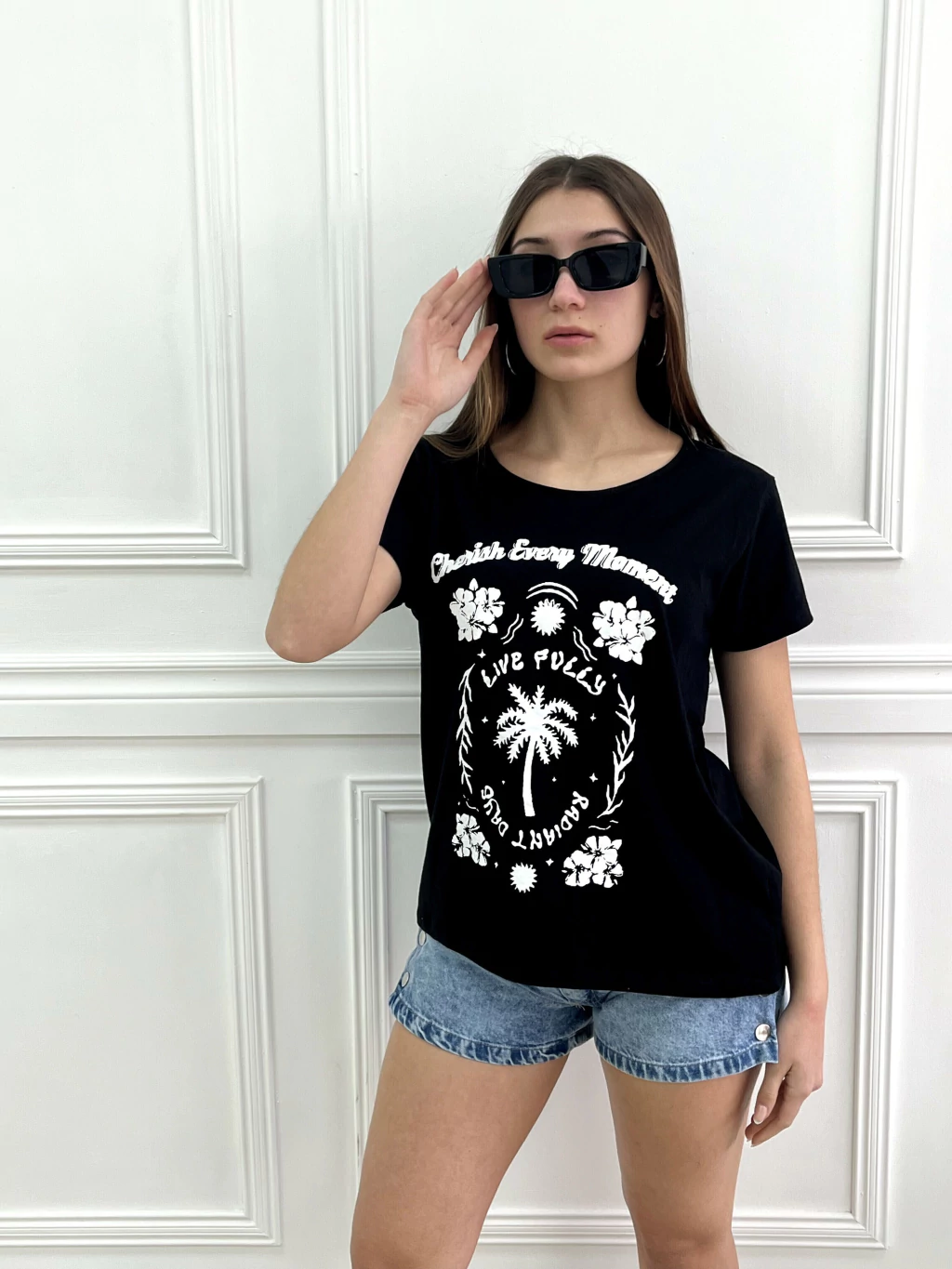 Remera de Algodon CHERIS EVERY MOMENTS