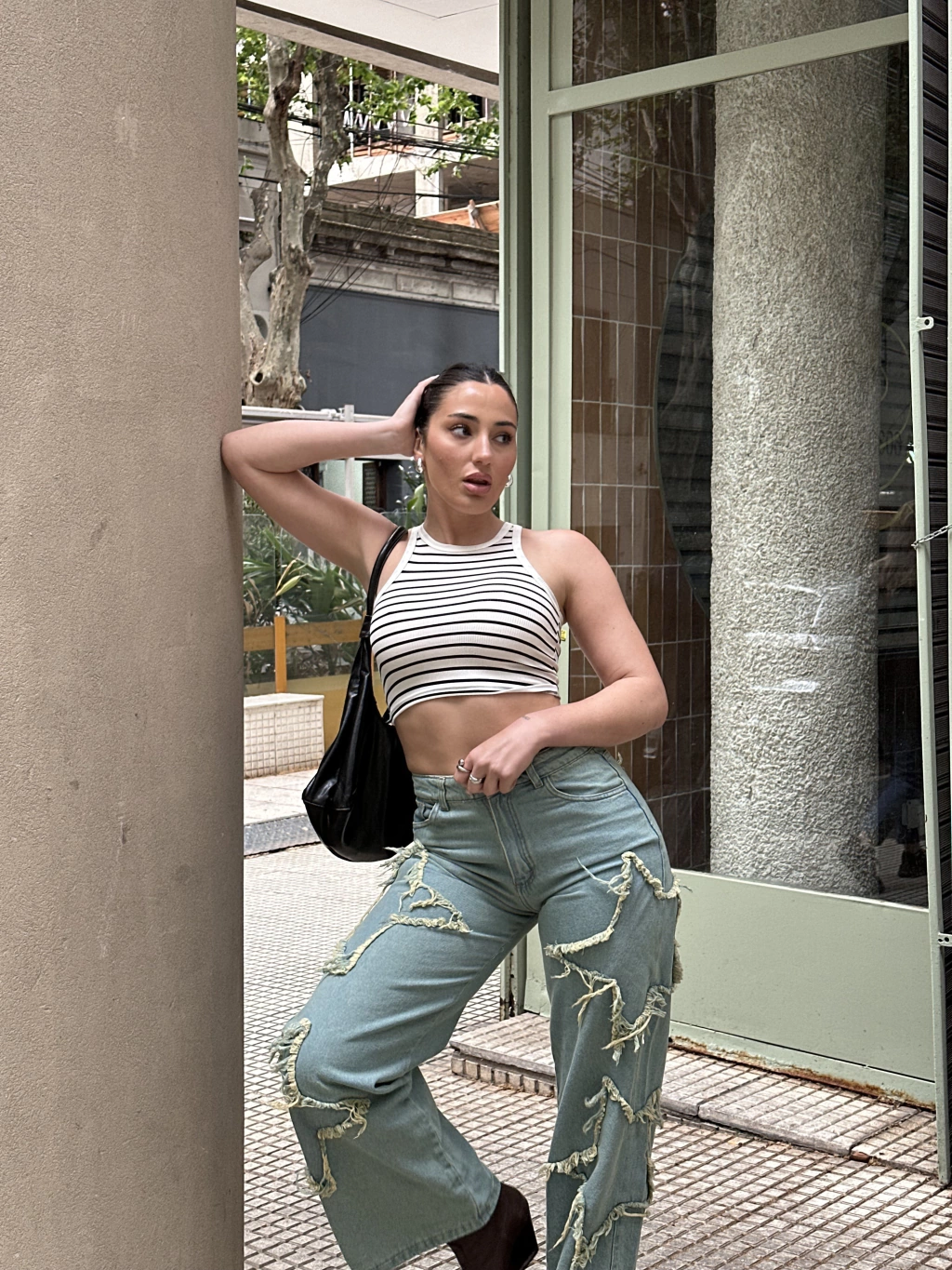 Musculosa Top de Morley Rayada