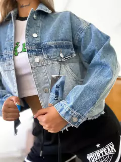 Campera de jean oversize Juliana, foto 3 de 3