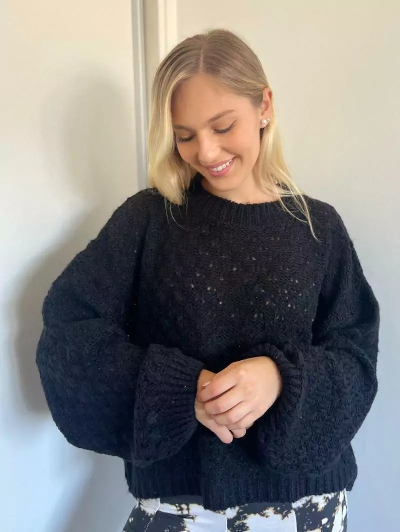 Sweater de acrílico suave Nara