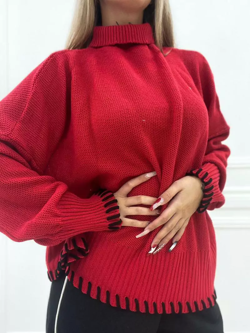 Sweater cuello tortuga Maia