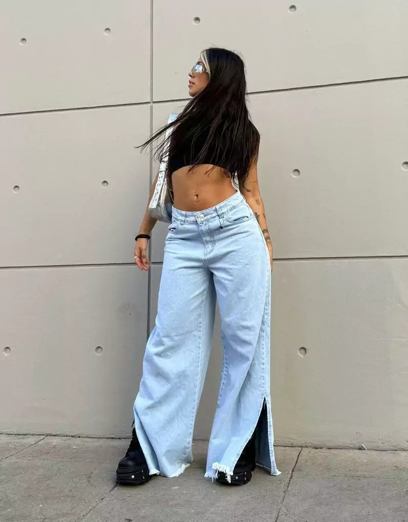 Jean Wide Leg NALA