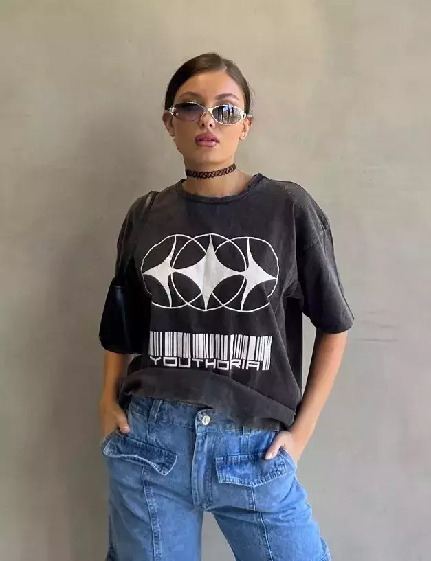 Remera de algodón Youthoria