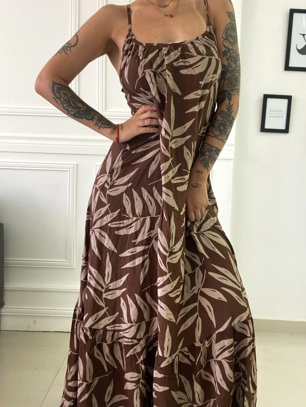 Vestido Largo Fibrana
