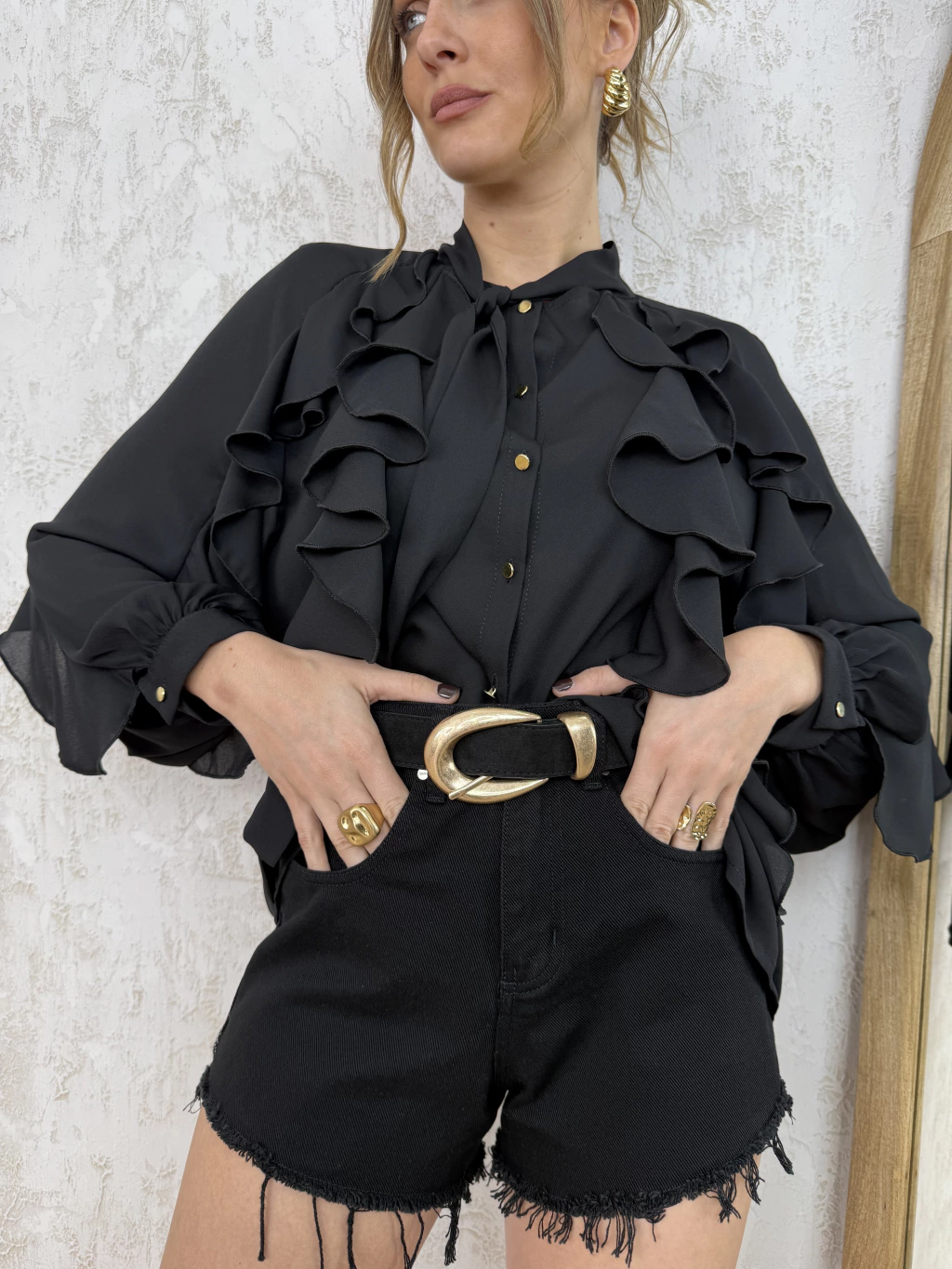 Short Nerea Black