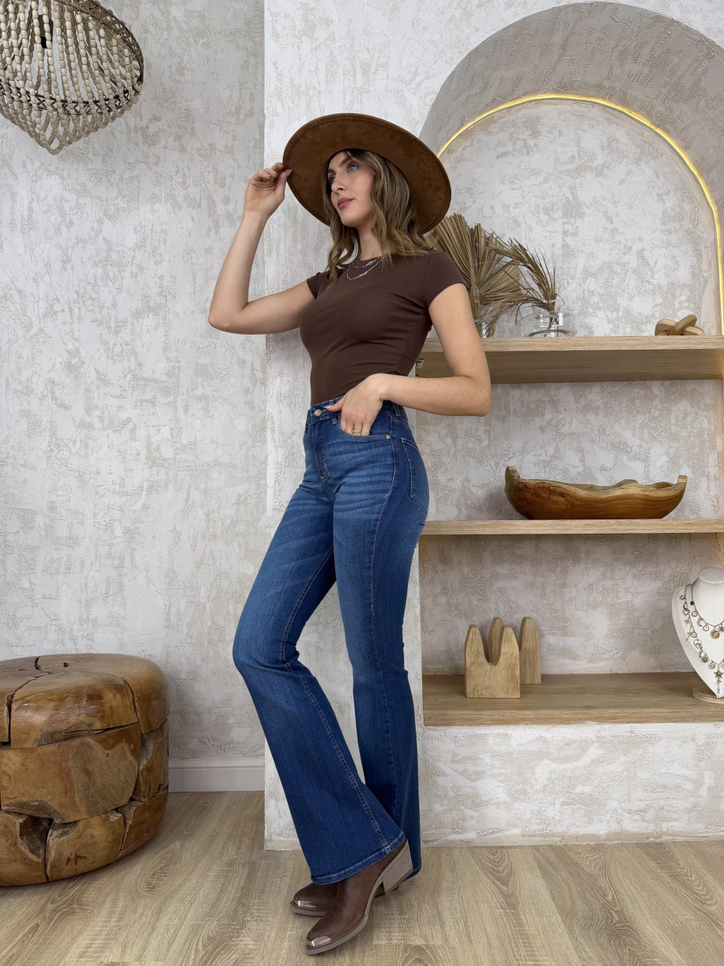 Jeans Oxford Clara Soft Blue