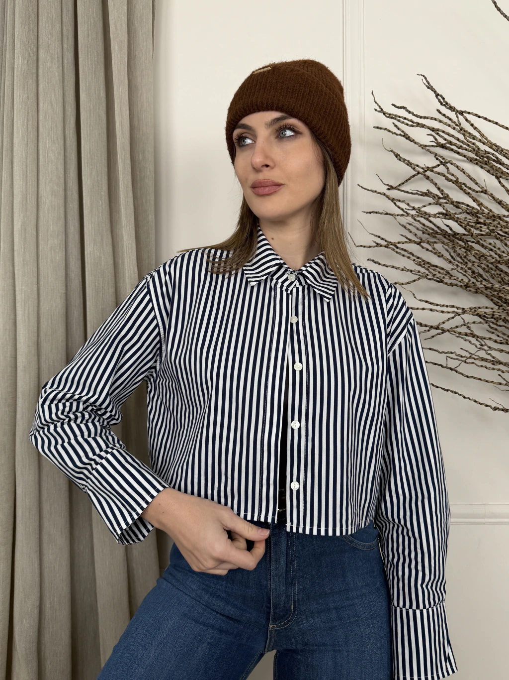 Camisa Crop Janna