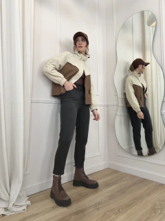 Jeans Mom Becca Stone Black, foto 4 de 17