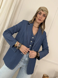 Blazer Ornella Light Blue Deluxe, foto 4 de 12