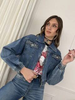 Bomber Denim Saige Blue, foto 2 de 19