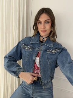 Bomber Denim Saige Blue, foto 4 de 19