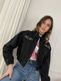 Bomber Denim Saige Black, foto 2 de 15