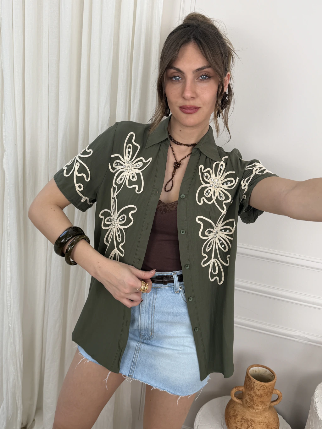 Camisa Mangas Cortas Shay