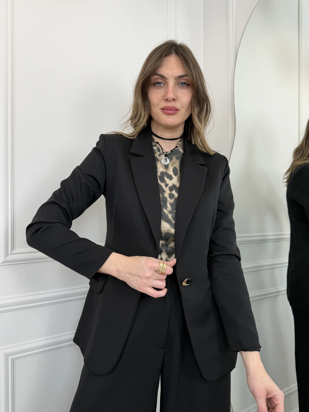 Blazer Entallado Delfina