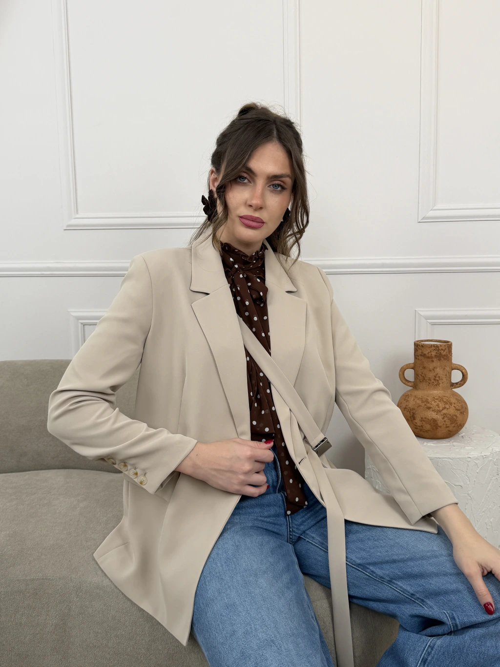Blazer con Lazo Aspen Deluxe