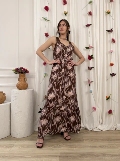 Vestido con Lazo Sahara