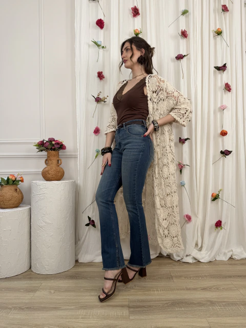 Jeans Semi Oxford Malaika Oxide