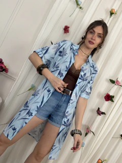 Vestido Camisero Mangas Cortas Sahara, imagen 4