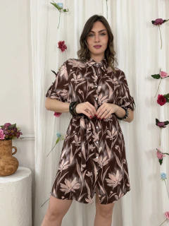 Vestido Camisero Mangas Cortas Sahara, imagen 3