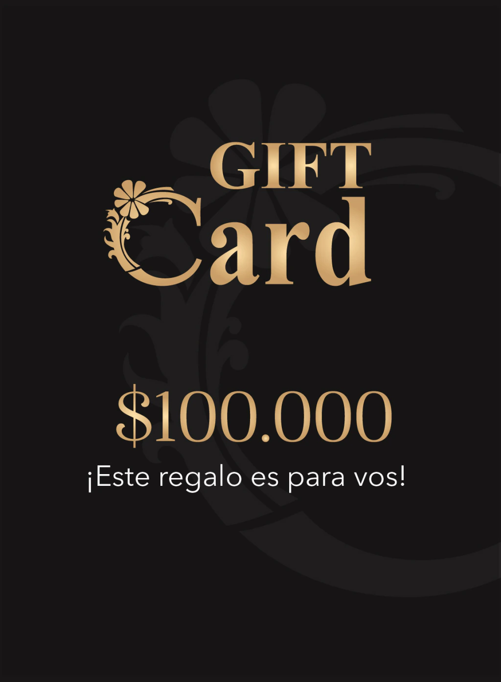 Gift Card $100.000