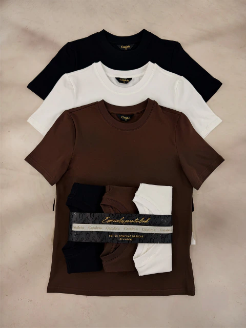 Remera Alicia Pack x3