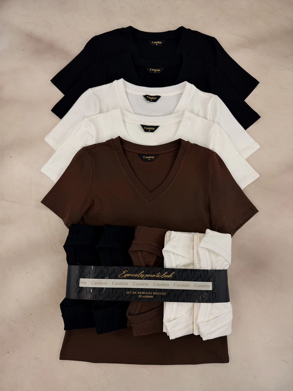 Remera Belina Pack x5
