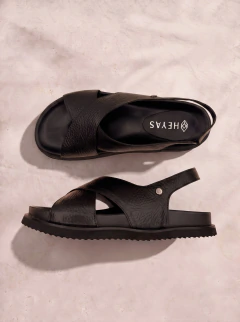 Sandalias Camerun III Negro HEYAS, imagen 2