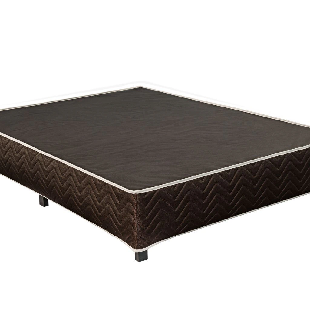 Base Sommier Springwall Easy Bed 140x190 2 Plazas Para Armar Color Marrón