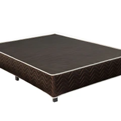 Base Sommier Springwall Easy Bed 140x190 2 Plazas Para Armar Color Marrón, foto 1 de 7