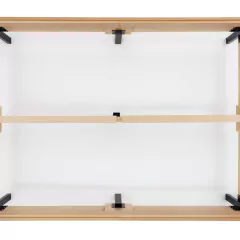 Base Sommier Springwall Easy Bed 140x190 2 Plazas Para Armar Color Marrón, foto 3 de 7