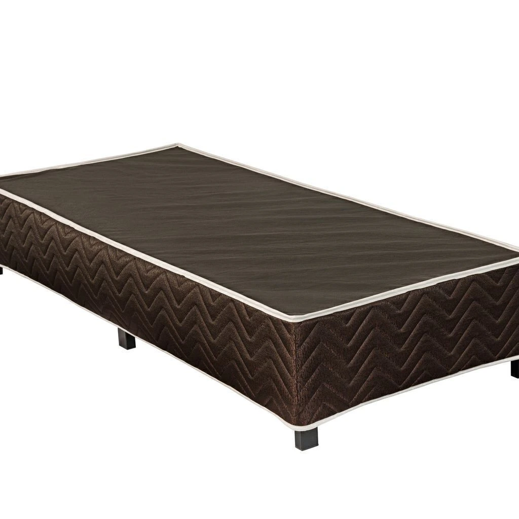 Base Sommier Springwall Easy Bed 080x190 1 Plaza Para Armar Color Marrón