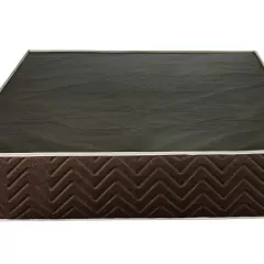 Base Sommier Springwall Easy Bed 140x190 2 Plazas Para Armar Color Marrón, foto 2 de 7