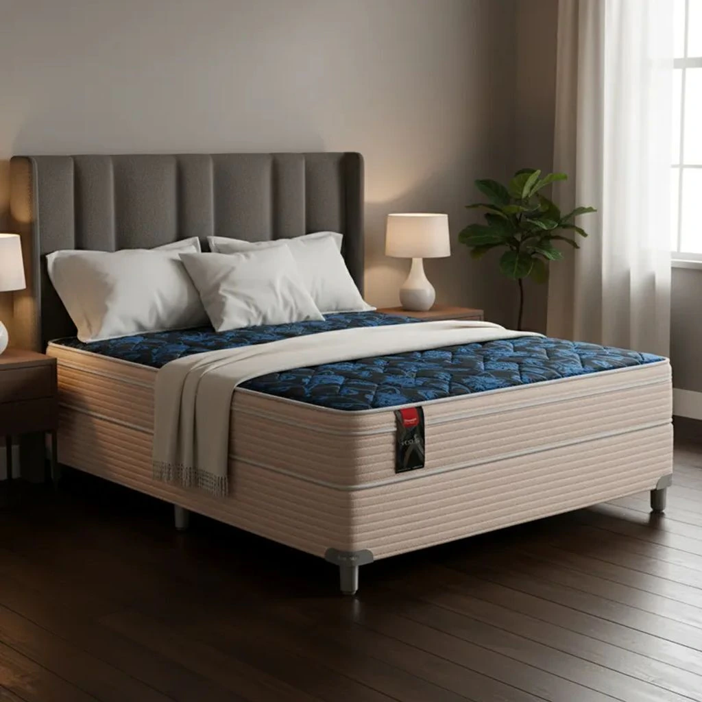 Sommier y Colchón Resortes Springwall MCB 115 Euro Pillow 140x190 2 Plazas